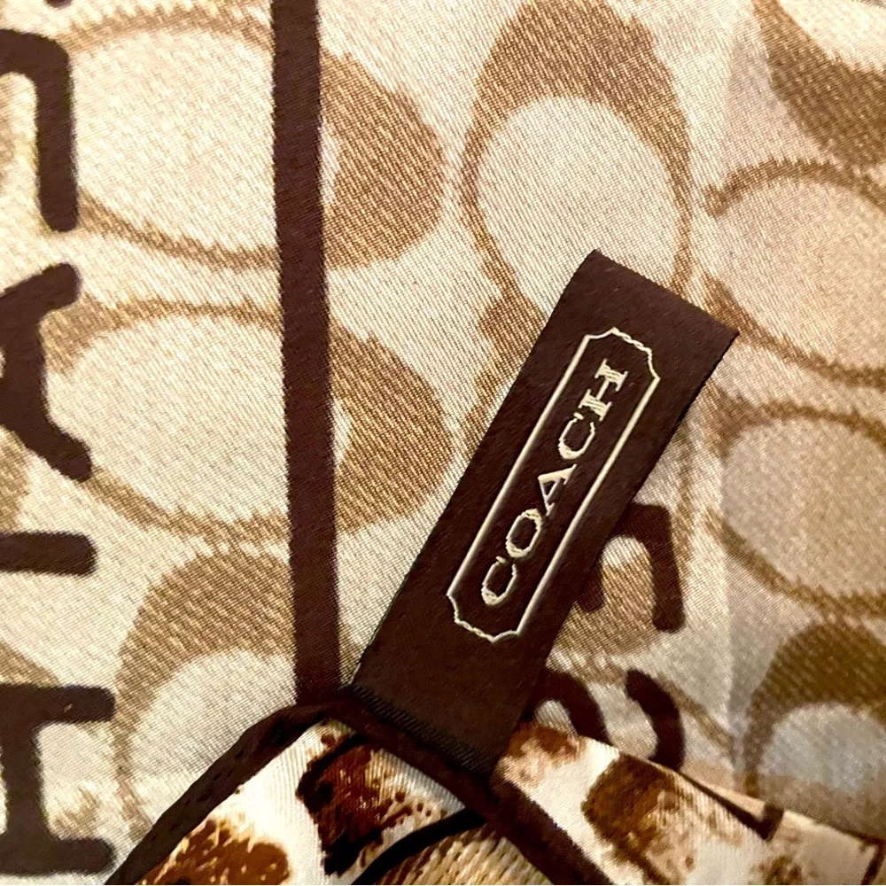 Coach scarf - Picture 3 of 4